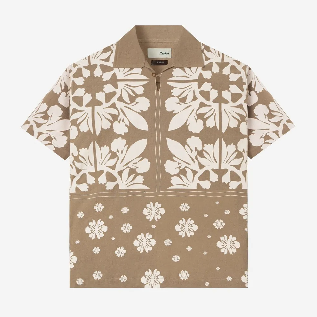 DUHA Baju Koko Lengan Pendek - Aydeen - Olive