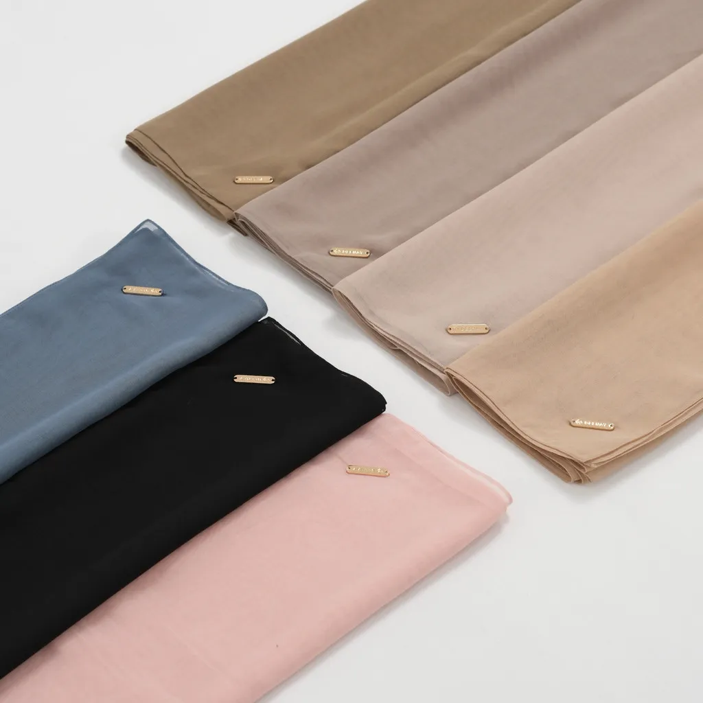 Hijab Polos Segi Empat Deenay Paris Ultimate Series