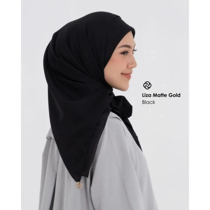 hijab Polos Segi Empat Deenay Liza Series