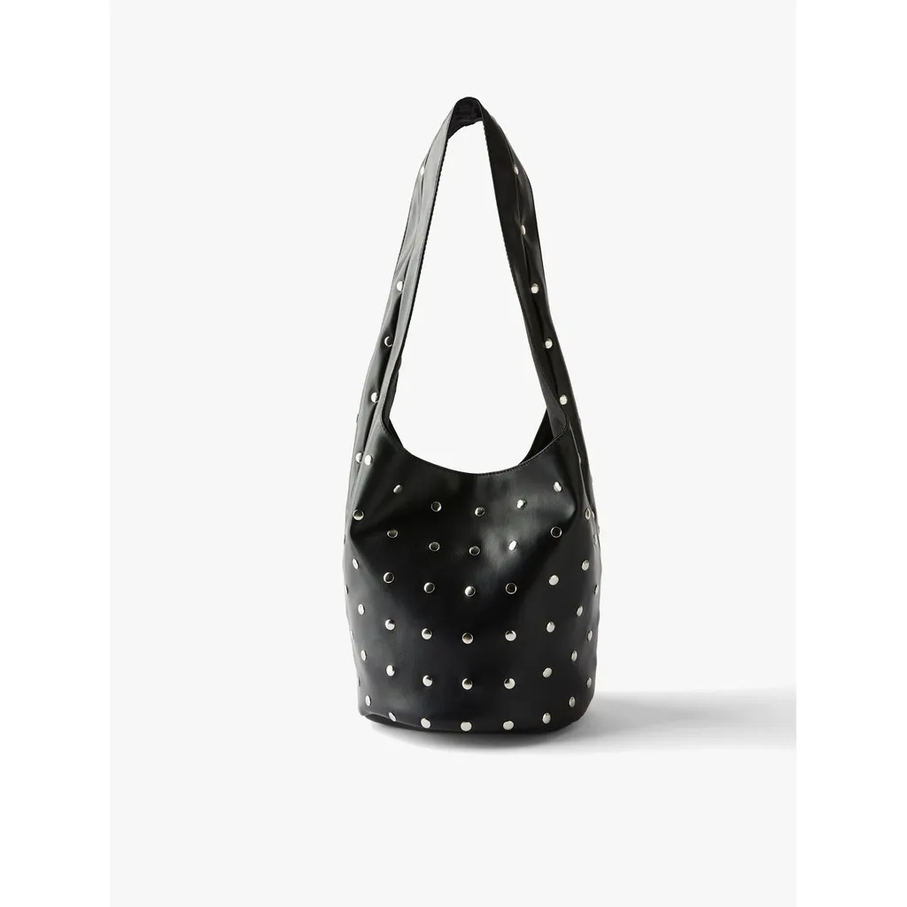 RUBI - TAS & DOMPET - LIA STUDDED BUCKET BAG
