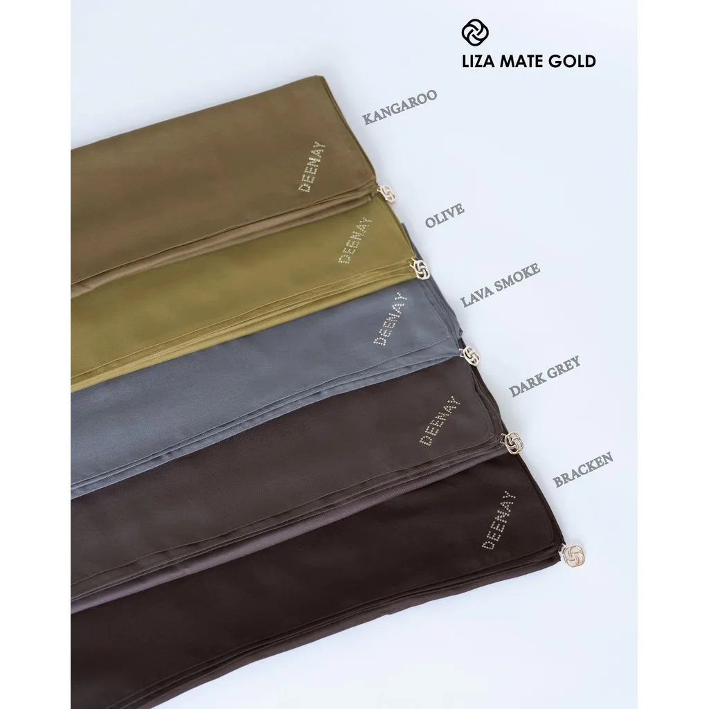Hijab Deenay Liza Matte Gold Series (5)