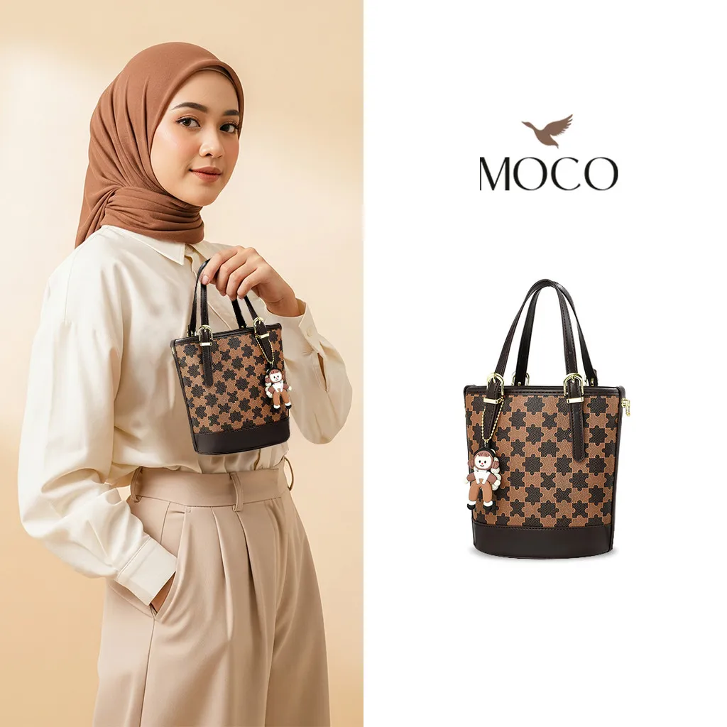 MOCO OFFICIAL - Holly Bag Fashion Tas Selempang Kecil Wanita Sling Bag Mini dengan Gatungan Tas Lucu H88