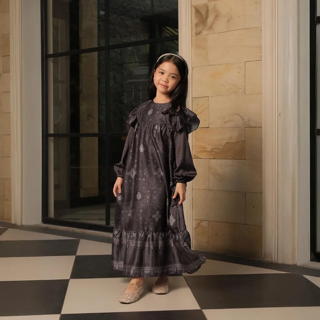 ZM Zaskia Mecca - Layina Gamis Anak Wanita - Teman Serumpun - Edisi Laos