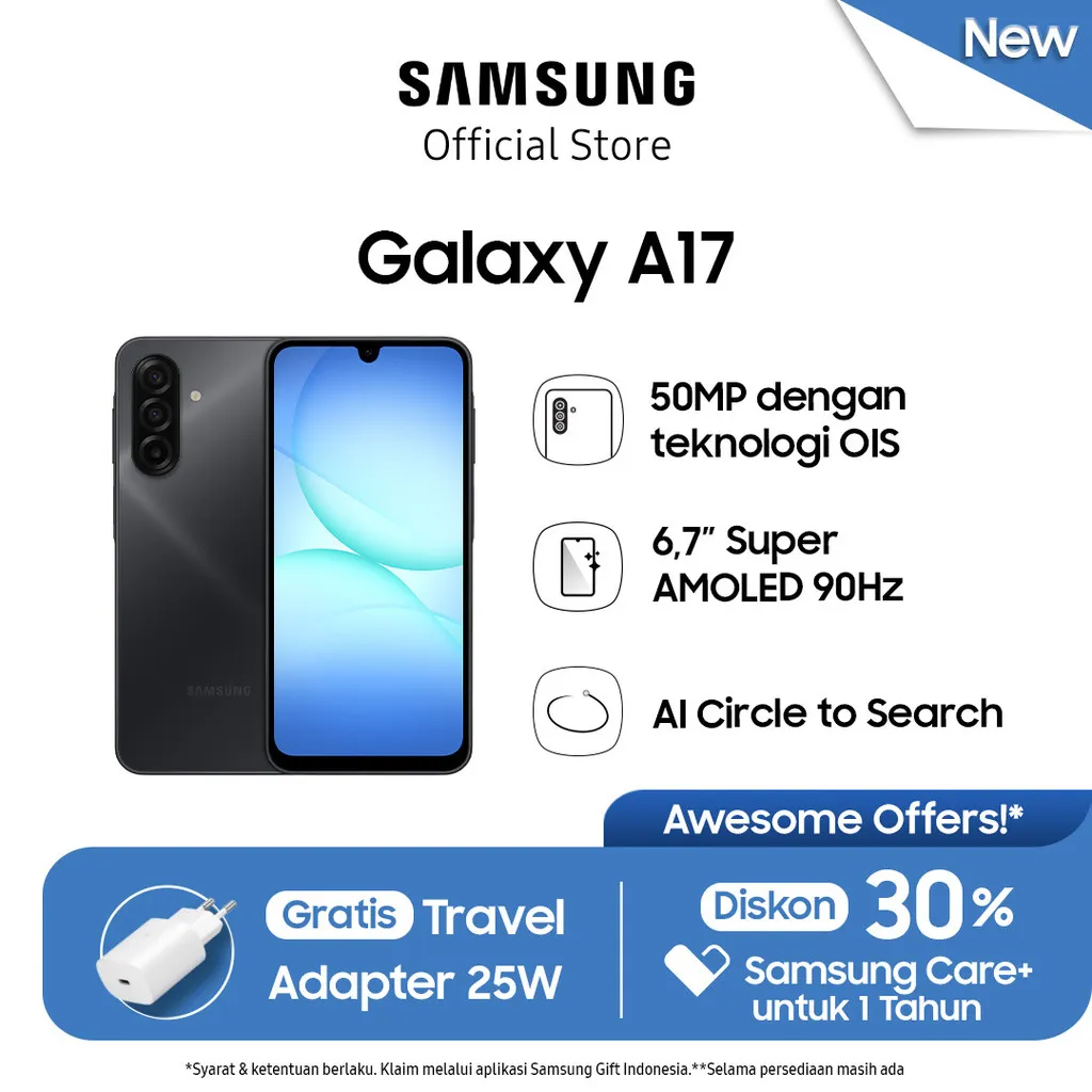 Samsung Galaxy A17 8/128GB - Black