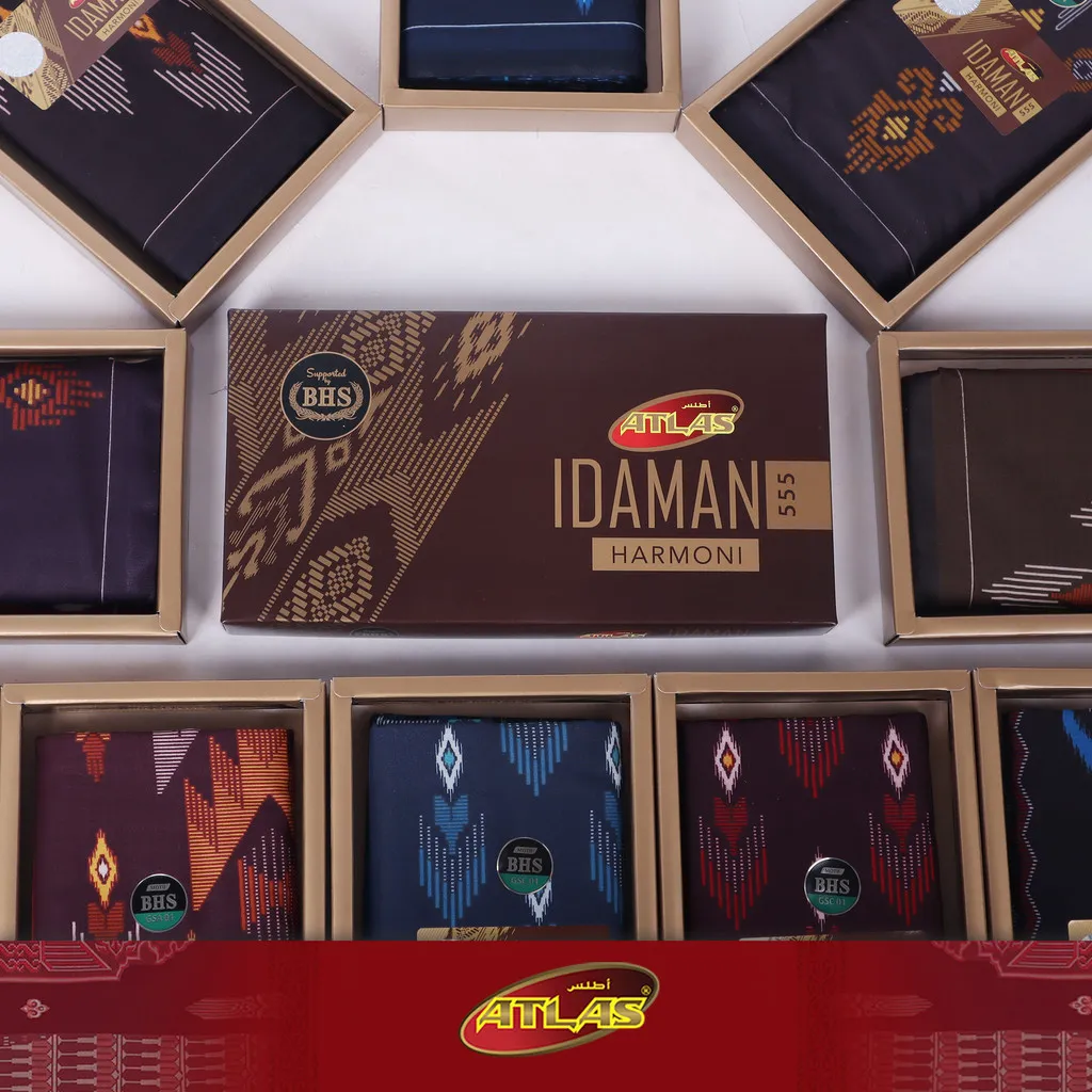 Grosir 10 Pcs Sarung ATLAS Idaman 555 Harmoni
