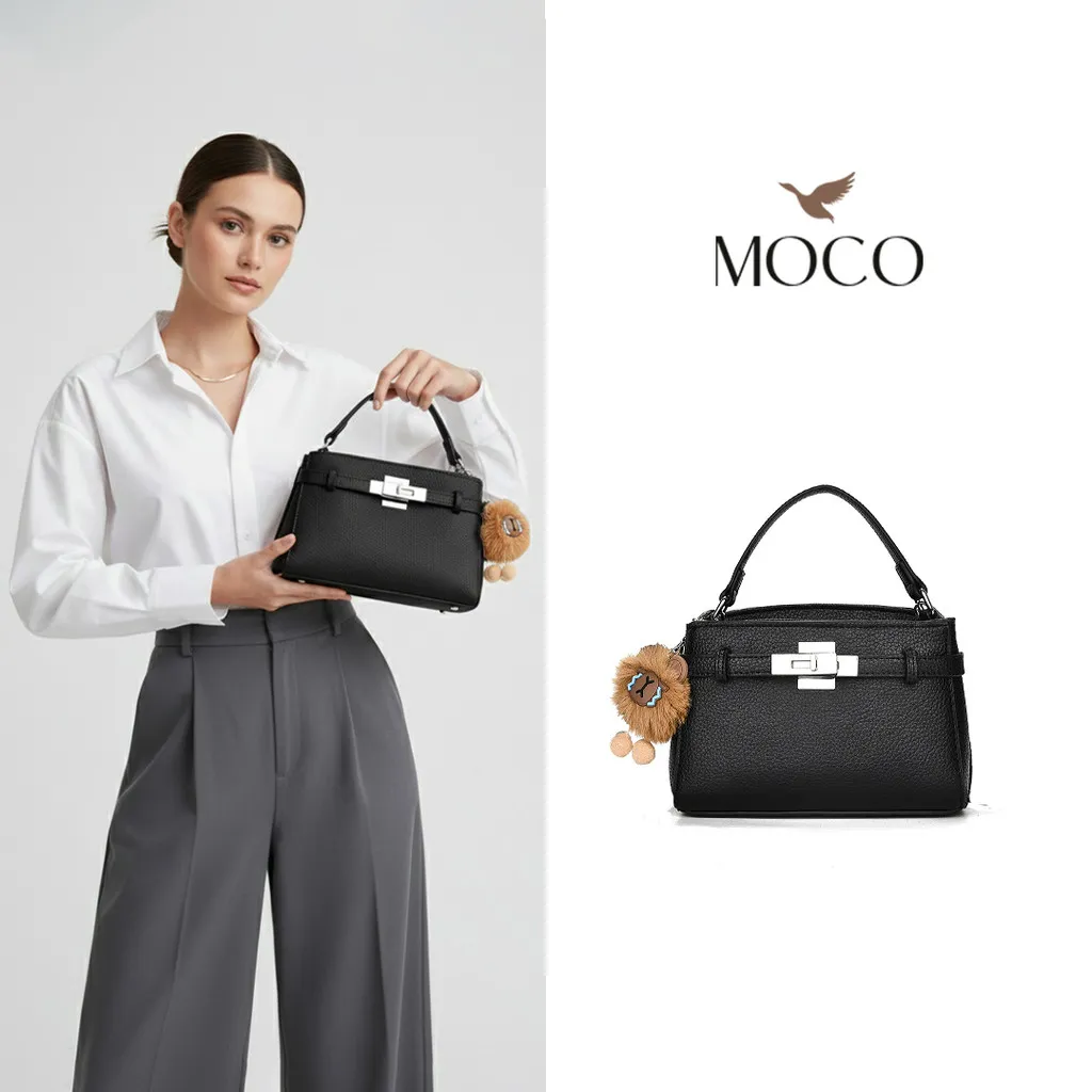 MOCO OFFICIAL - Sabrina Bag Tas Wanita Gaya Korea Tas Hand Bag Mewah Sling Bag Selempang Lucu Trendy Free Cute Bag Charm 8809-1