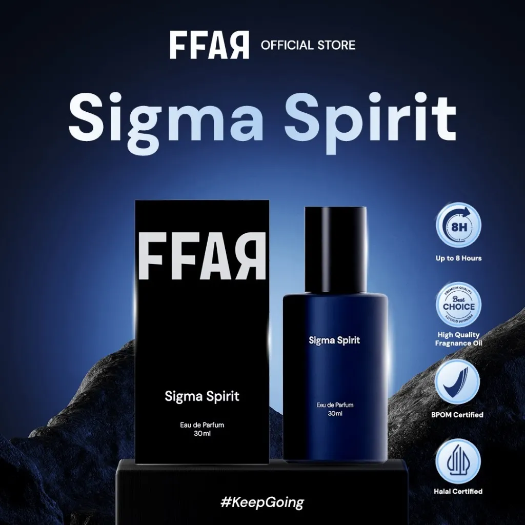 RAFFI AHMAD x FFAR Sigma Spirit Eau de Parfum | Parfum Pria 30 ML [Friday]