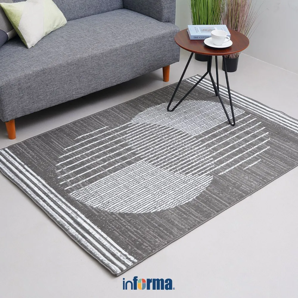 Informa 120X170 Cm Memory Karpet Alas Lantai Ruangan Permadani Aesthetic Furniture Indoor Carpet