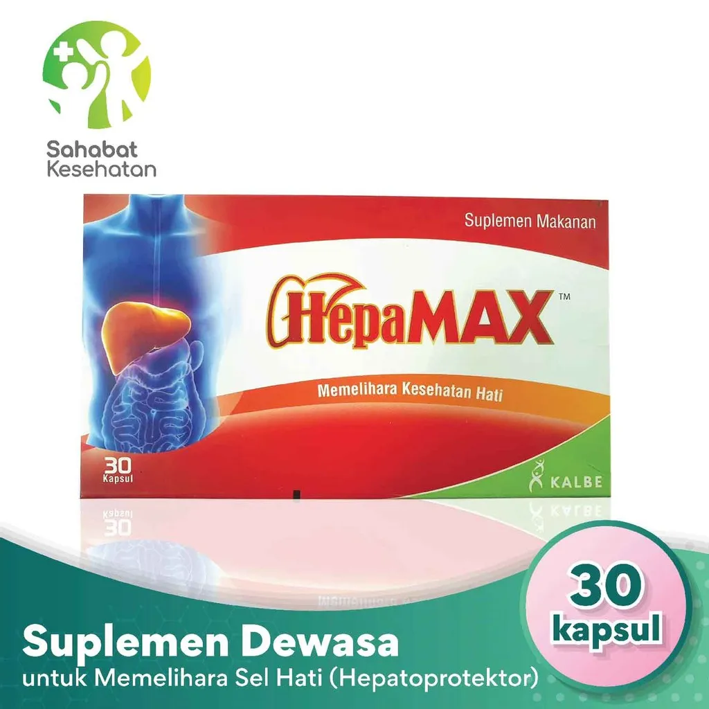 Hepamax 30 Softgel - Suplemen Pelindung Fungsi Hati