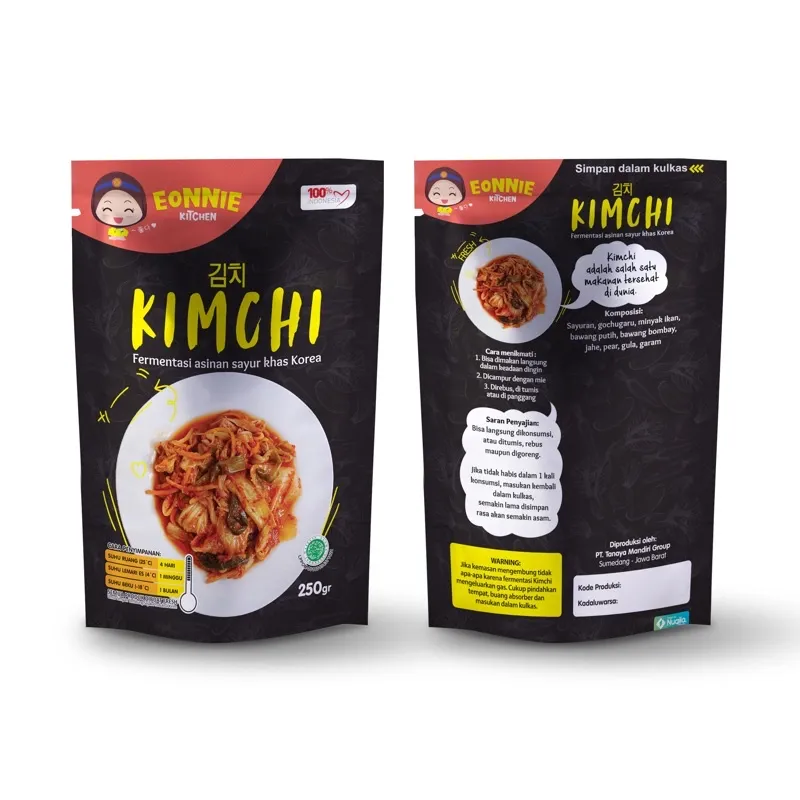 Eonnie Kitchen - Kimchi Sawi Asinan Sayuran Korea