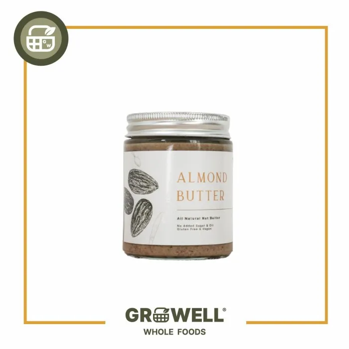 Growell Almond Butter 100% Natural 250gr