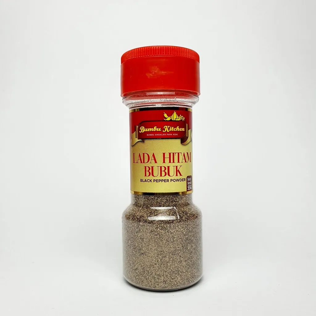 Bumbu Kitchen Lada Hitam Bubuk / black pepper powder 55 Gr