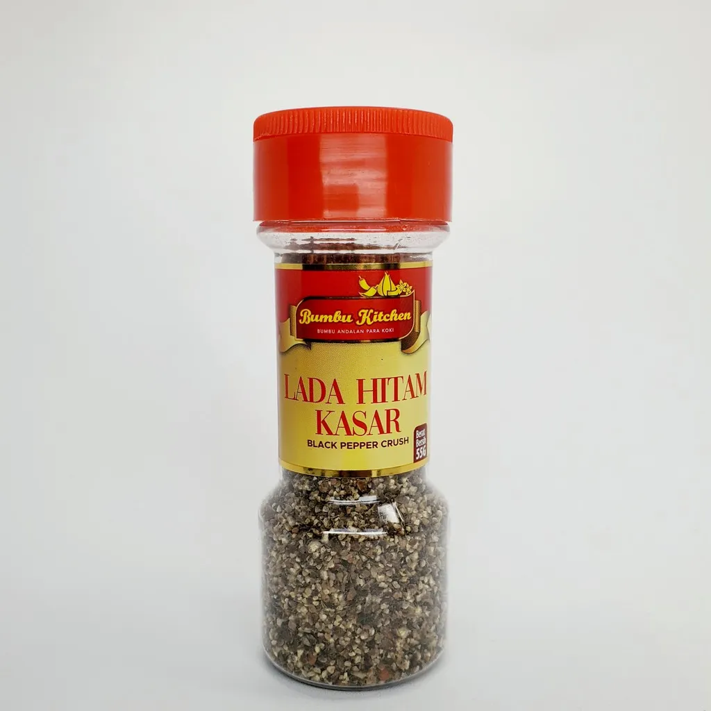 Bumbu Ktichen Lada Hitam kasar / Black Pepper Crushed 55 Gr