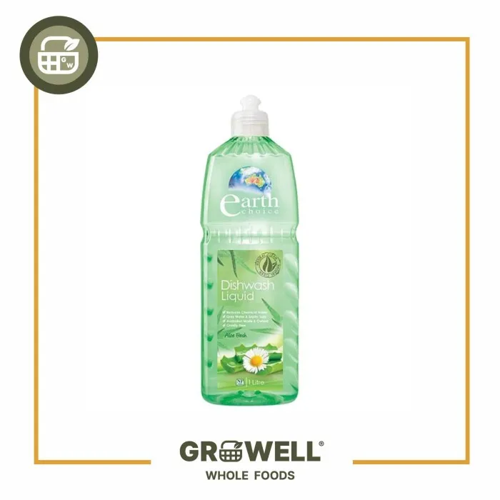 Earth Choice Dishwashing Aloe Fresh 1 Lt