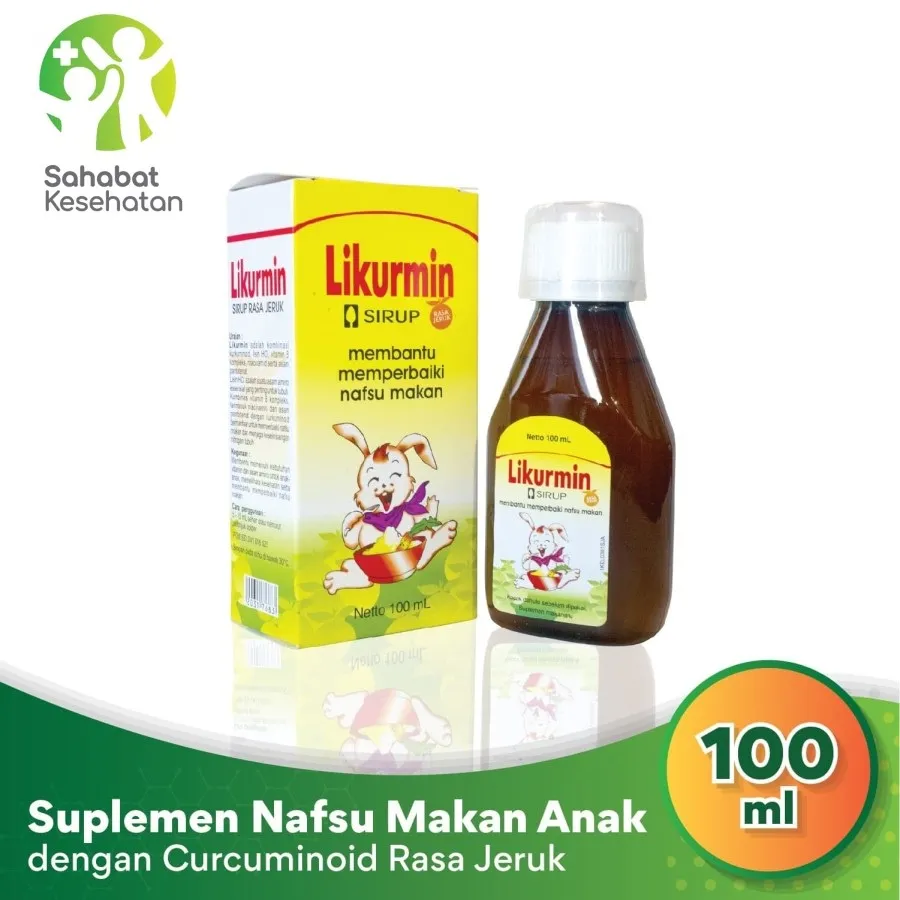 Likurmin - Suplemen Penambah Nafsu Makan Anak