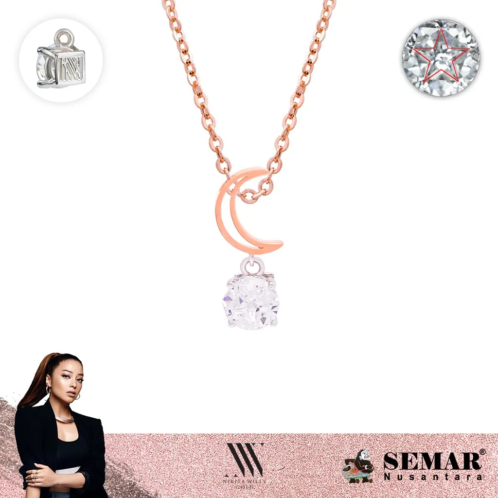 Nikita Willy Gold Liontin Emas Aulia Deluna - Pendant 17K  Semar Nusantara