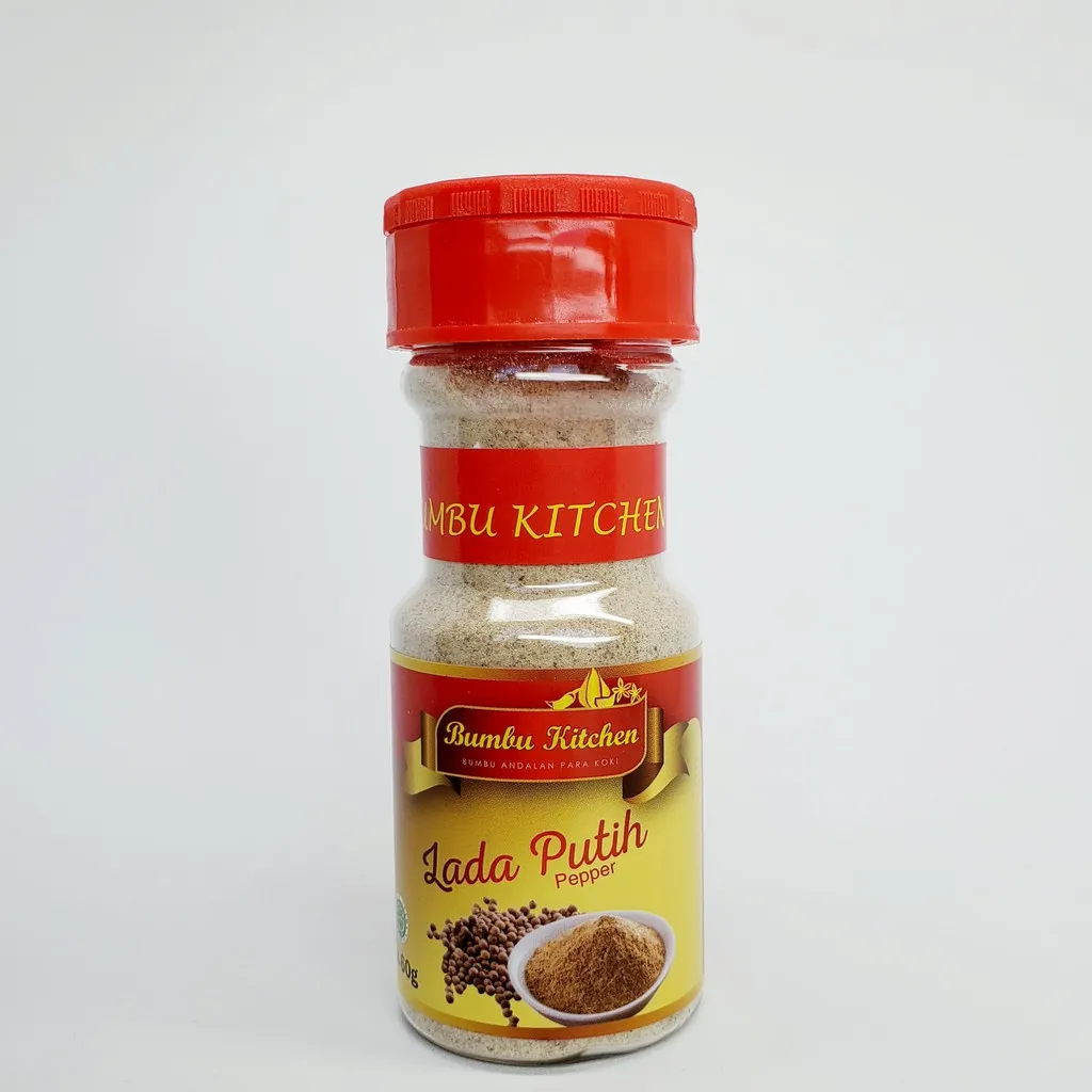 Bumbu Kitchen Lada Putih Bubuk / Pepper Powder 60 Gram