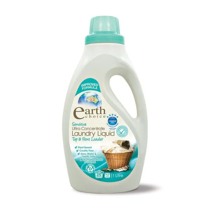 Earth Choice Ultra Laundry Concentrate Sensitive 1Lt