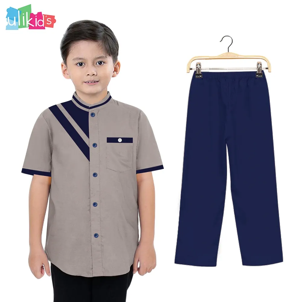 Ulikids Setelan Baju Koko Anak Hafiz Usia 3-12 Tahun Katun Toyobo Termurah dan Terlaris