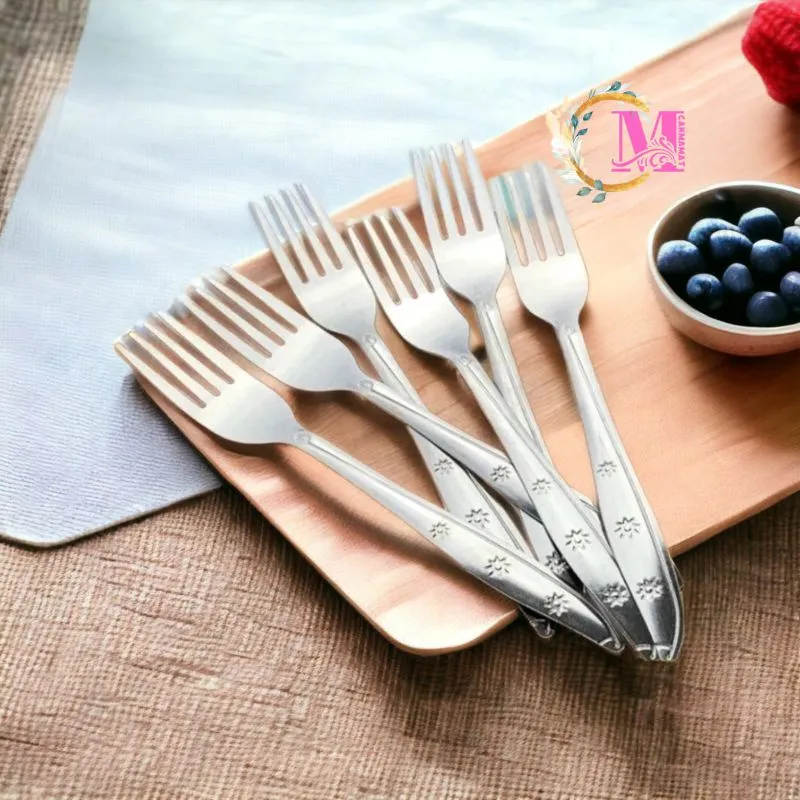 [CM] garpu makan murah stainless steel isi 12 pcs