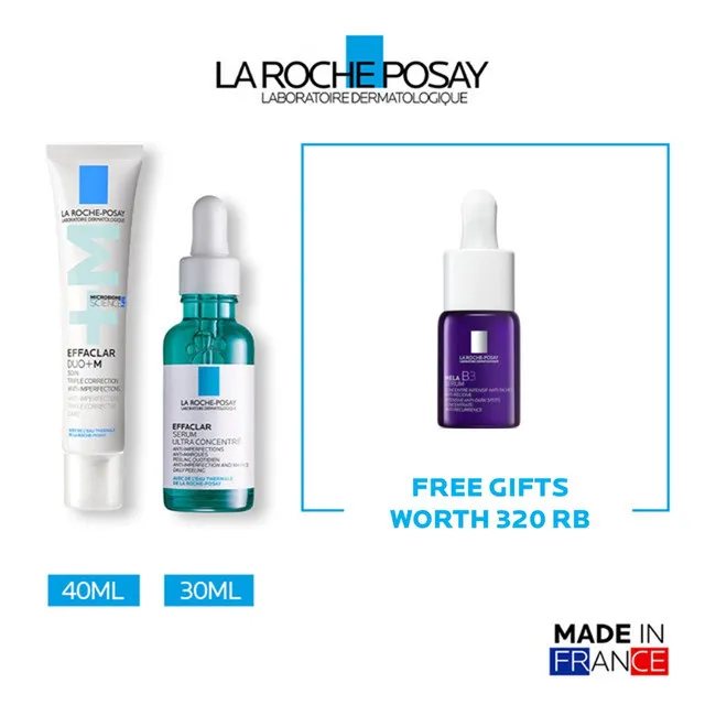 La Roche Posay Spotscan Acne Fighter (Salicylic Acid Serum & Moisturizer)