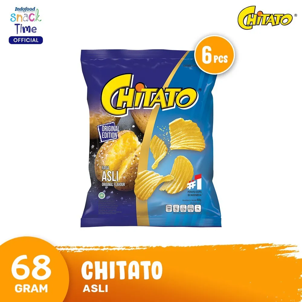 Chitato Asli 65 Gr - 6 Pcs