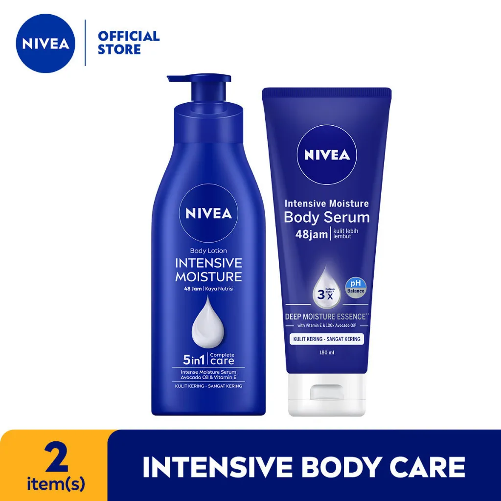 NIVEA Body Lotion + Body Serum Intensive Moisture