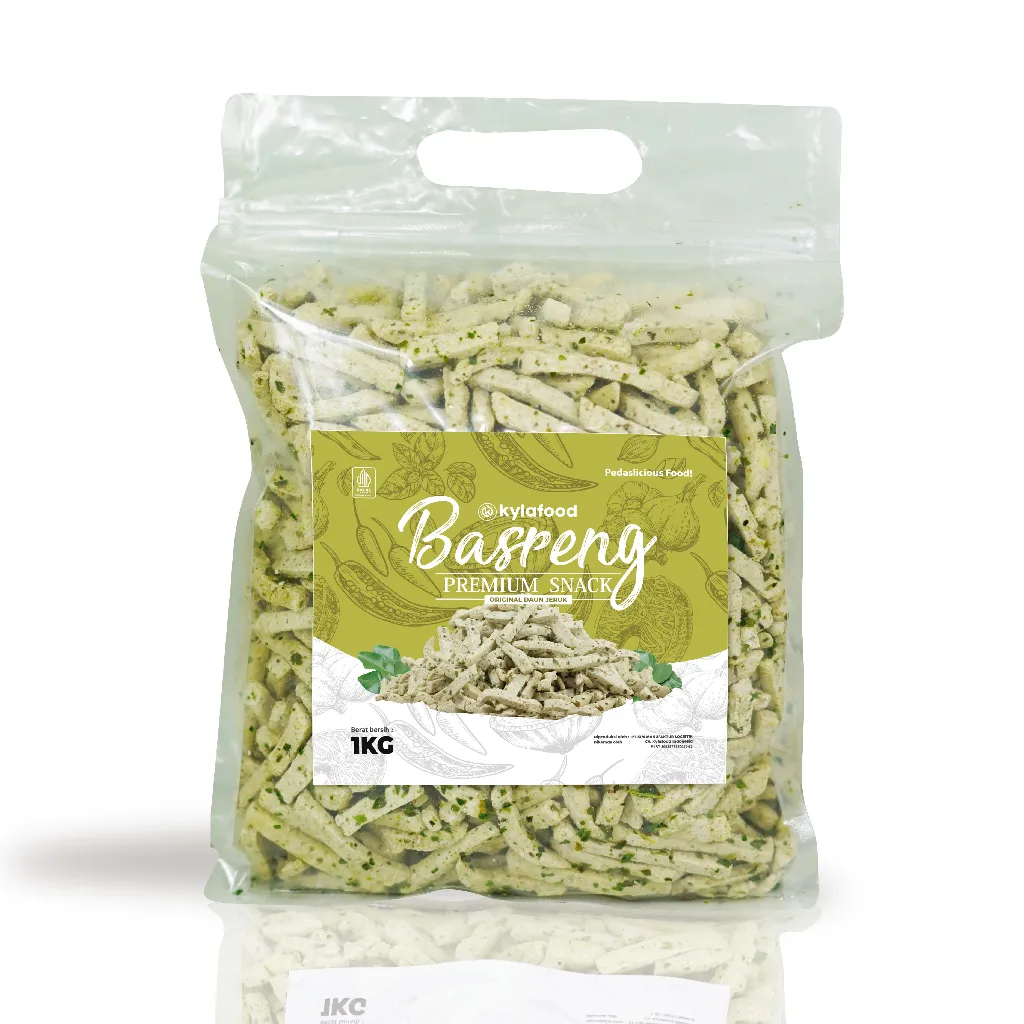 Kylafood Basreng Original Daun jeruk 1kg