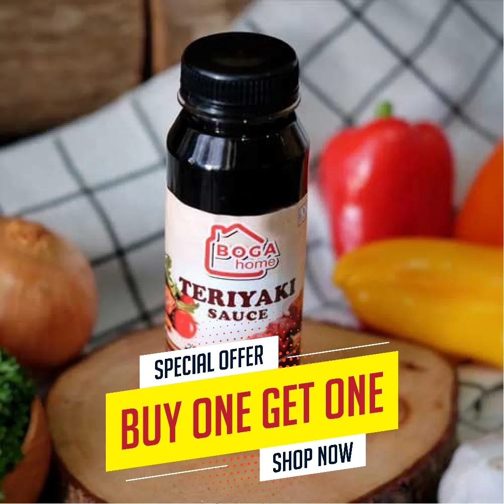 Boga Kitchen Buy 1 Get 1 Teriyaki Sauce 