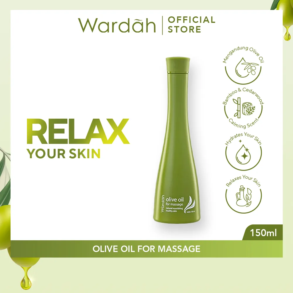 Wardah Olive Oil For Massage 150 ml