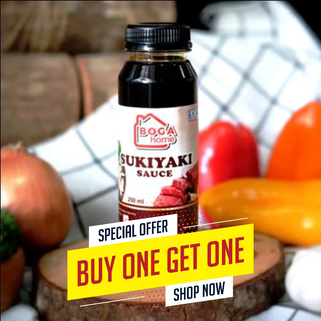 Boga Kitchen Buy 1 Get 1 Sukiyaki Sauce Boga Home