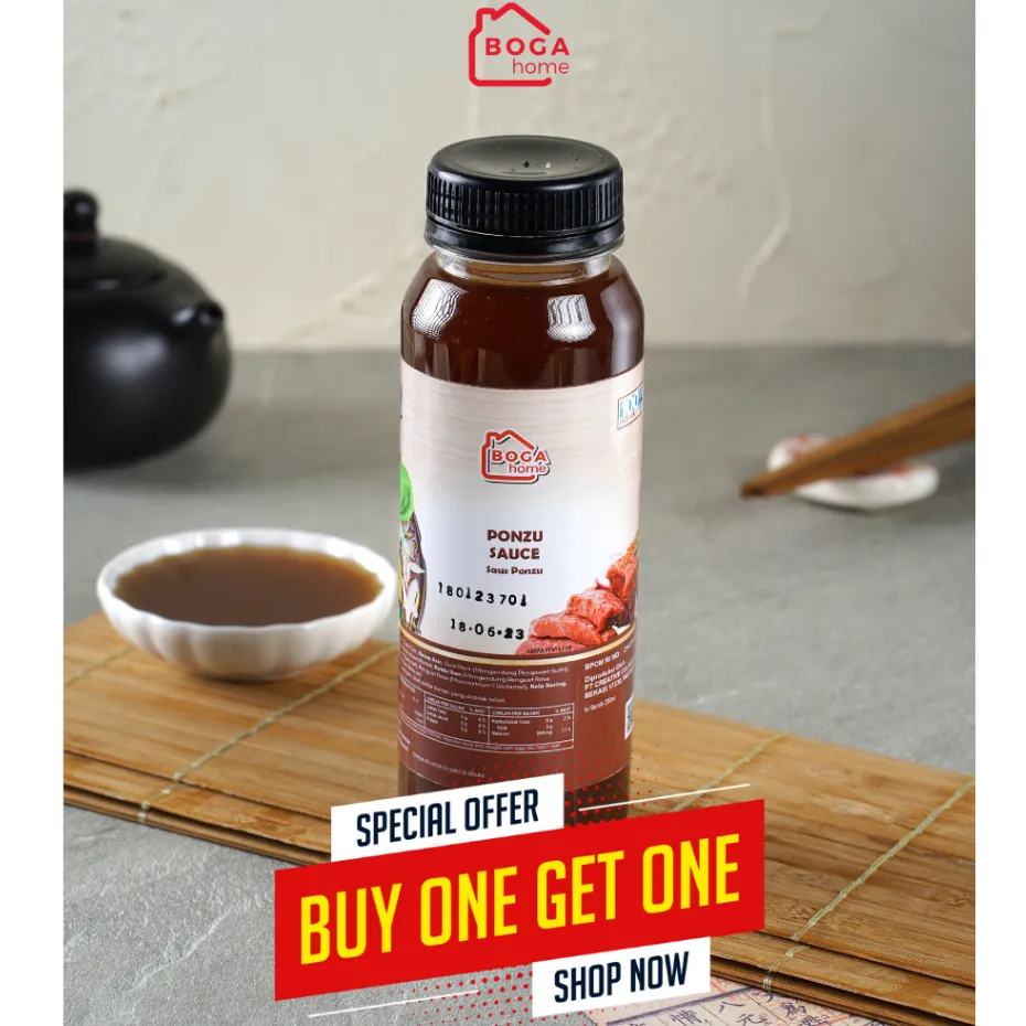 Boga Kitchen Buy 1 Get 1 Ponzu Sauce