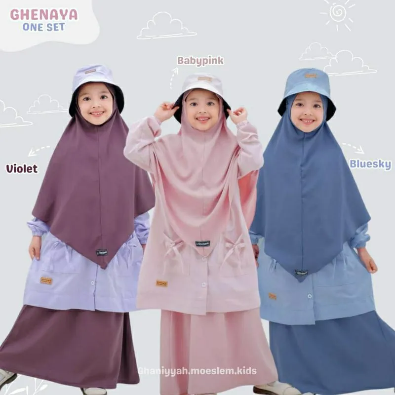 GAMIS SYAR'I ANAK MUSLIMAH (GHENAYA ONESET)