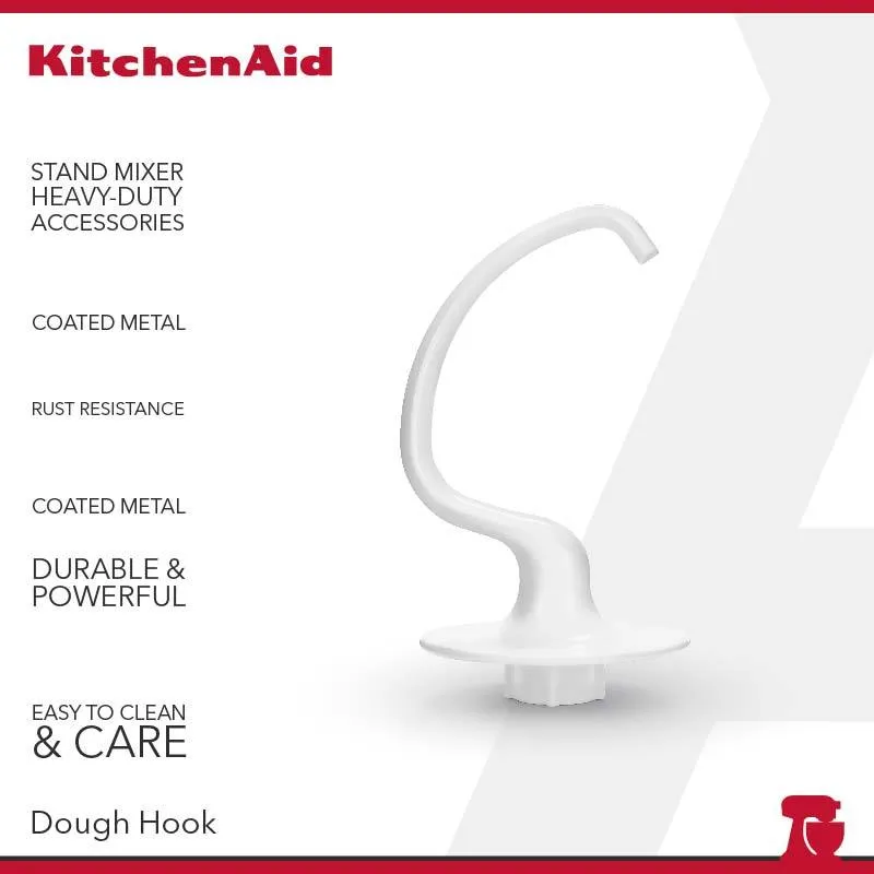 KitchenAid Accesories Dough Hook For Heavy duty KPM5 KPM50 K5SS - K5ADH
