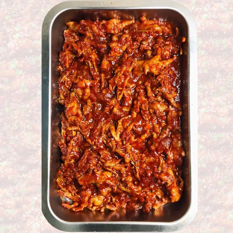 Eonnie Kitchen - Paket mukbang dakbal ceker tanpa tulang 50pcs dan 100 pcs