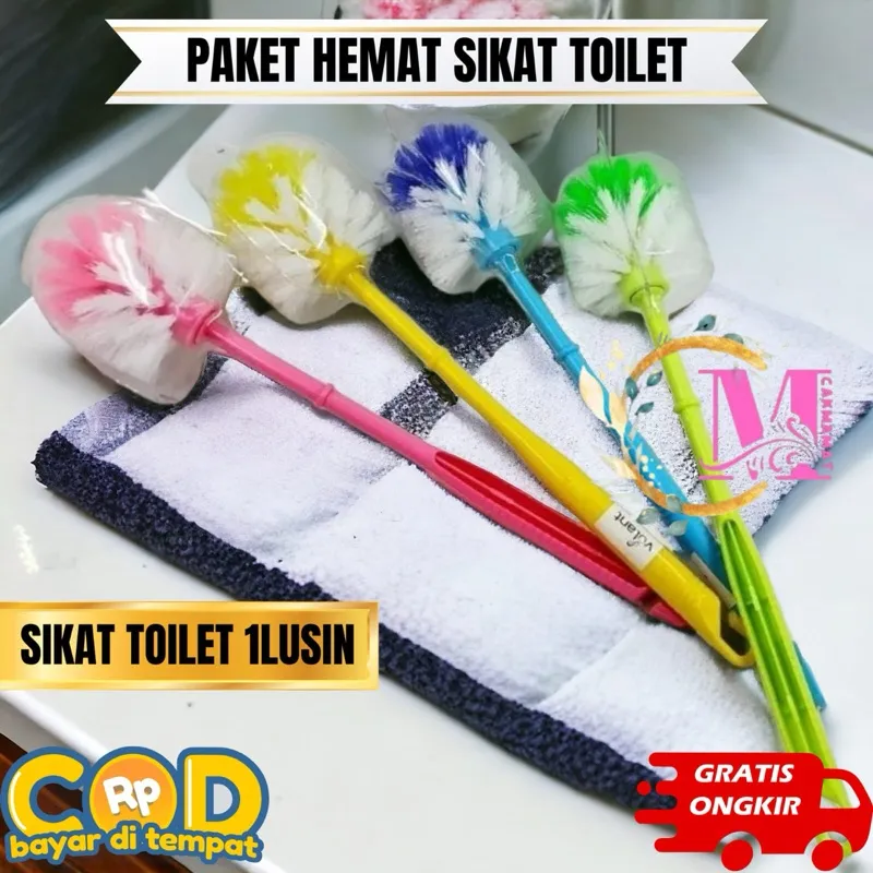 PAKET HEMAT SIKAT TOILET 12 PCS Brush