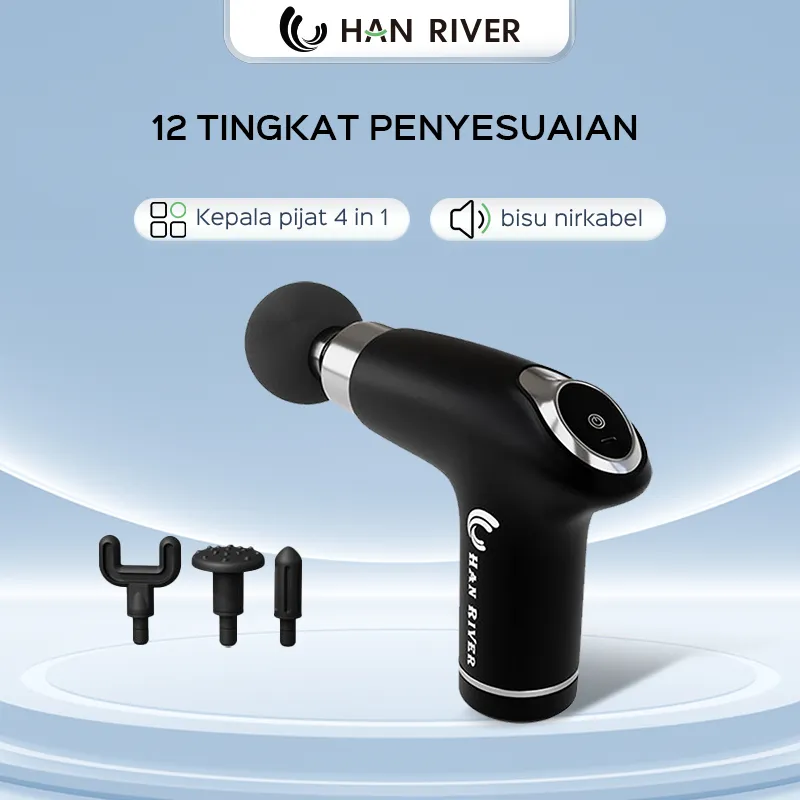 HAN RIVER Massage Gun Pijat Otot Dalam Untuk Bersantai Alat Pijat