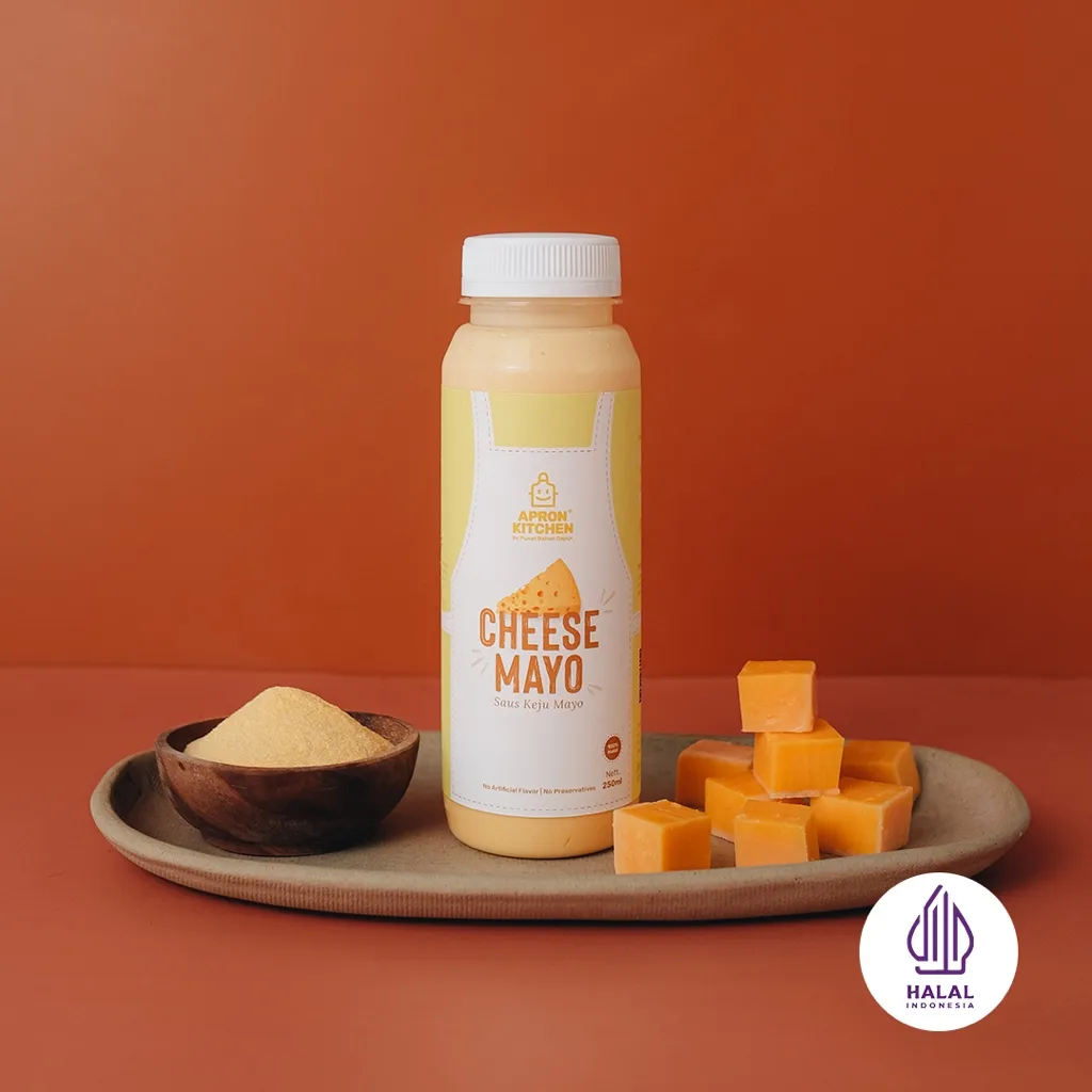 Apron Kitchen Cheese Mayo Saus Bumbu Oles Keju 250ml