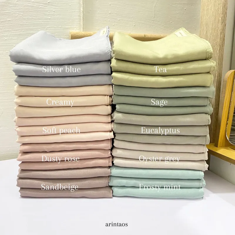 ARINTA - Plain Baby Paris / Hijab Segi Empat Paris