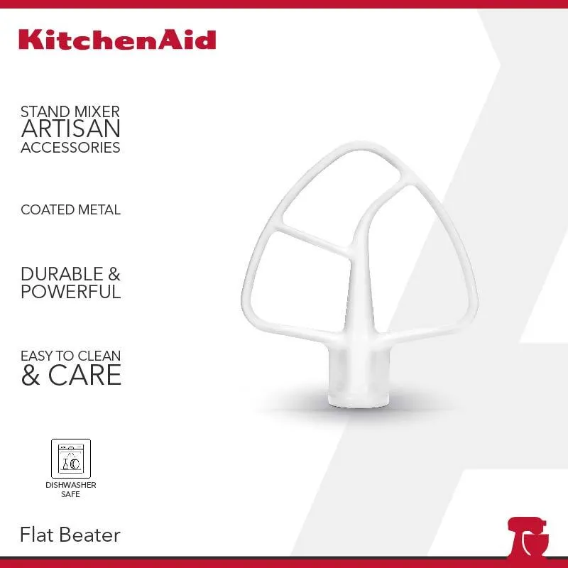 KitchenAid Coated Flat Beater 5 Qt for Artisan - K45B