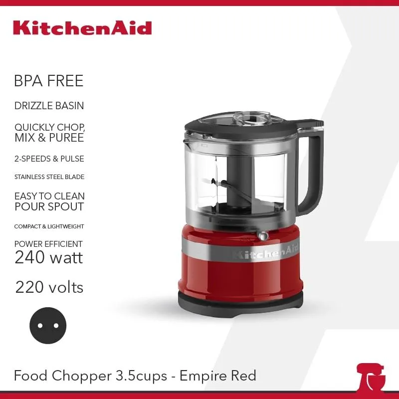 KitchenAid 3.5 Cup Mini Food Processor 5KFC3516EER