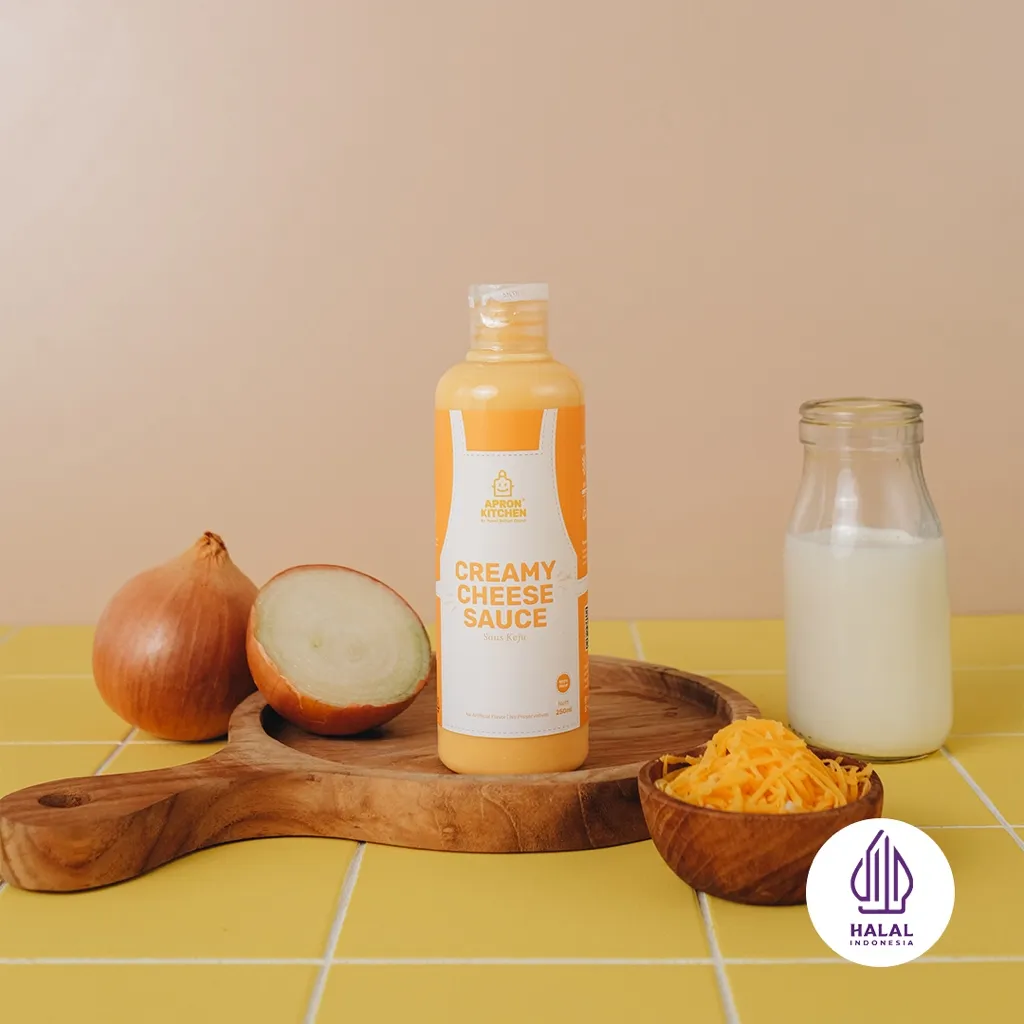 Apron Kitchen Keju Creamy Cheese Saus Bumbu Masak 250ml