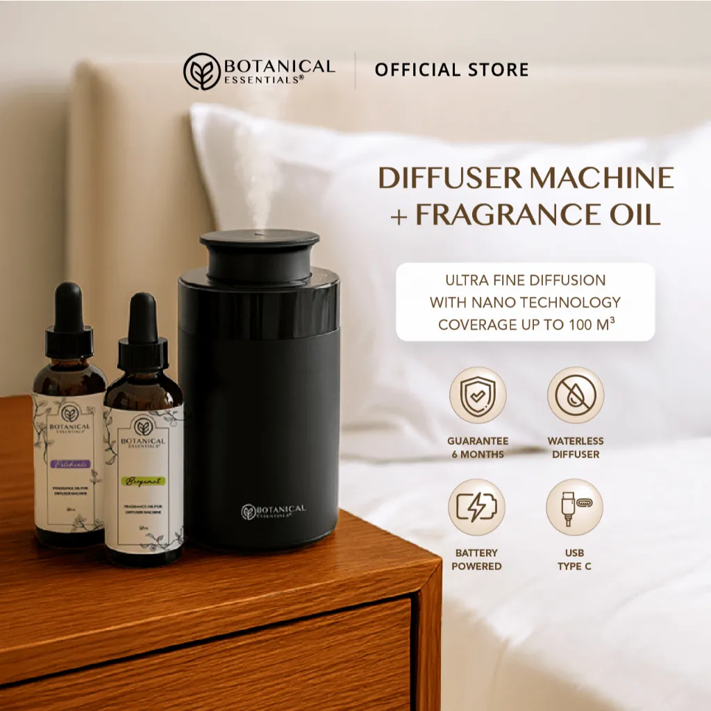 Botanical Essentials - Diffuser Machine + Fragrance Oil 50ml