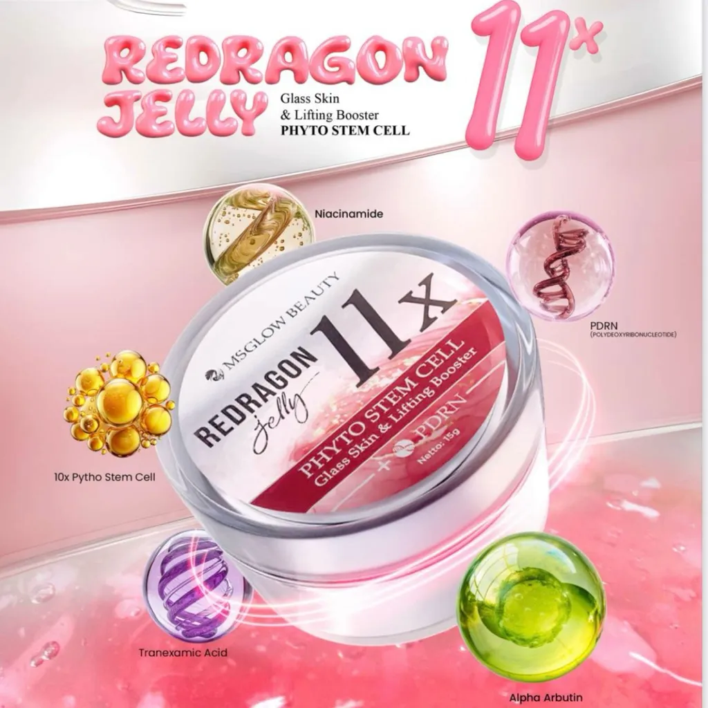 MS GLOW REDRAGON JELLY NEW
