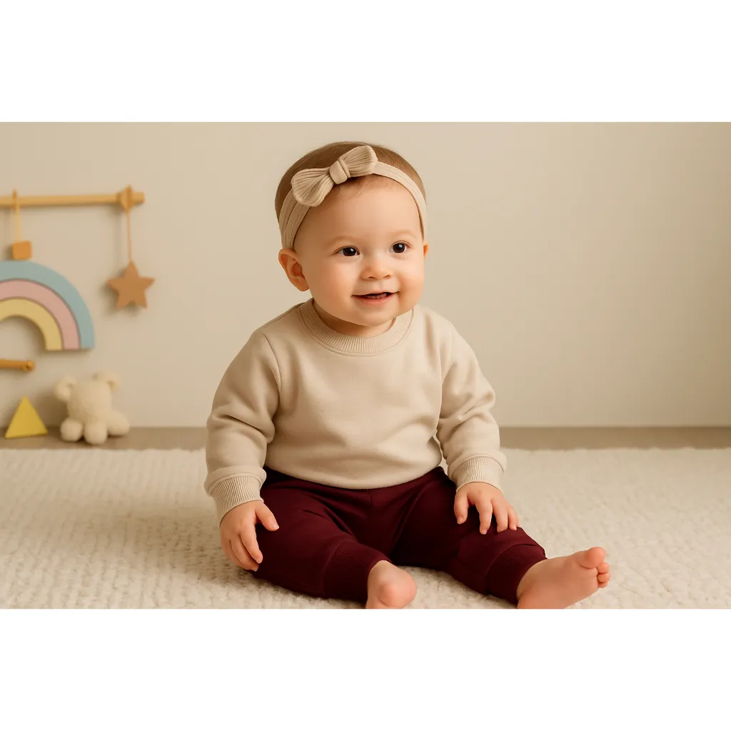 Bebica Legging Bayi anak Perempuan 0 - 3 Tahun Jersey Premium