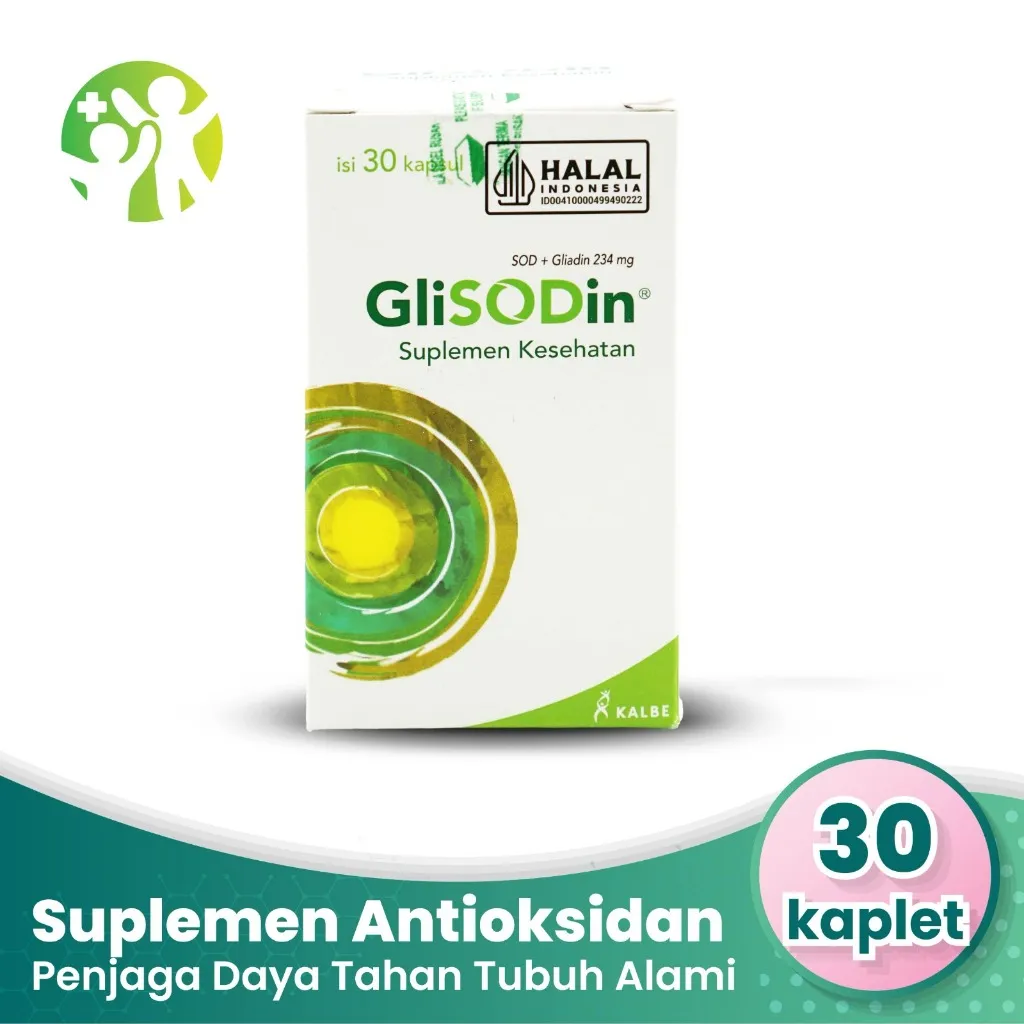 Glisodin 30 Kapsul  - Membantu memelihara daya tahan tubuh