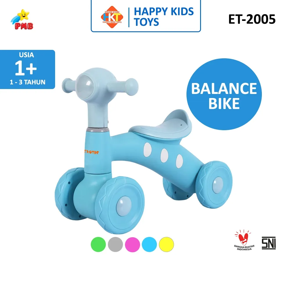 MAINAN SEPEDA BALANCE BIKE EXOTIC ET-2005