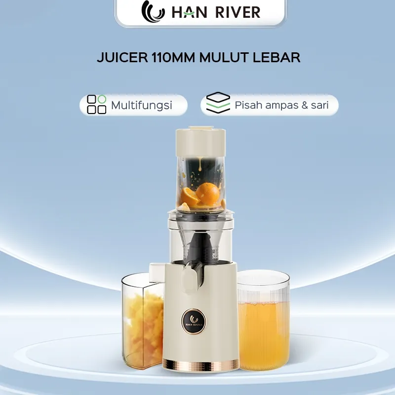 HAN RIVER Blender Slow Juicer  Big Mouth Easy Juice  Easy Clean