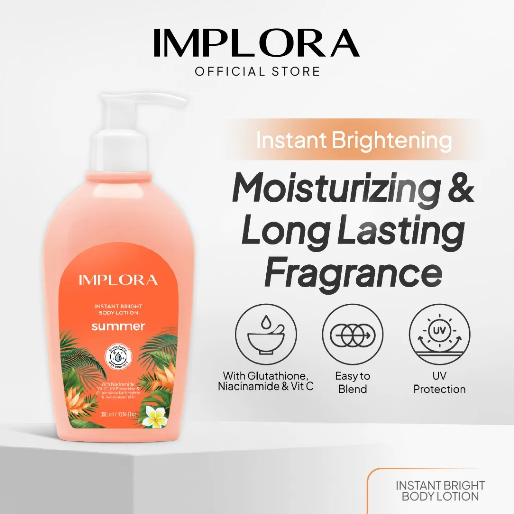 Implora Instant Bright Body Lotion | Lotion Perawatan Tubuh
