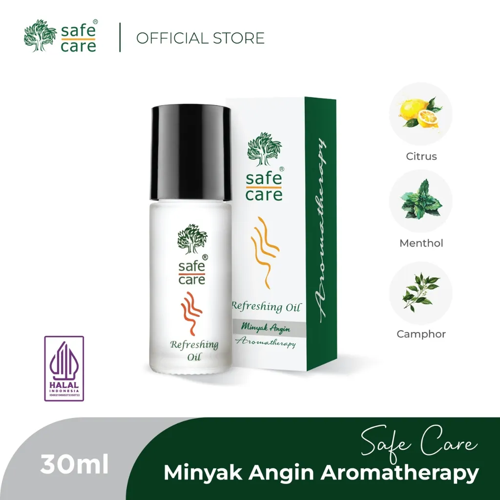 Safe Care Minyak Angin Aromatherapy Roll On 30 ml